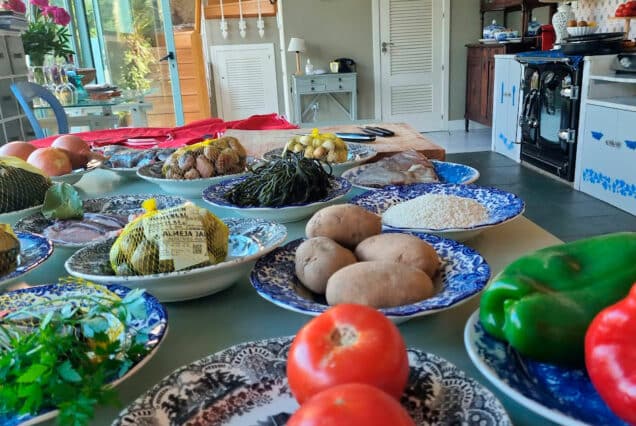 Cocinando en el Salnés